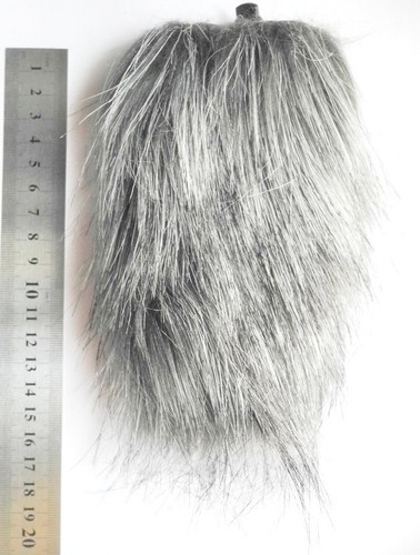 Fur Windscreen Windshield Covers For Sony JVC Vidicon Camera Microphone 20x3cm - Picture 2 of 6