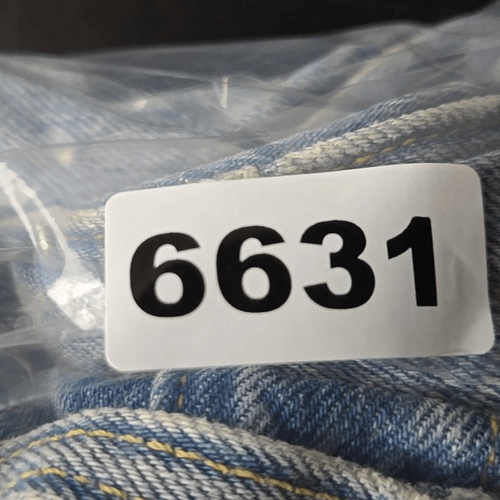 Levis 501 ST 32x32 Slim Taper Big E Distressed - Picture 15 of 15