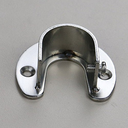 4 PC Shower Curtain Rod Clothes Rail Closet Clothes Rail Round Tube - 第 4/12 張圖片