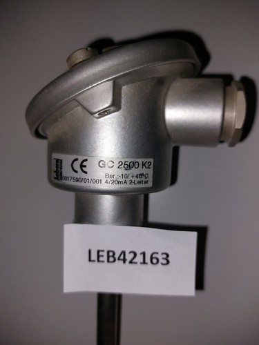 PT 100 1/2 Zoll Einschraubthermometer, Einschraublänge ca. 250mm, GC 2500 K2 - Bild 3 von 3