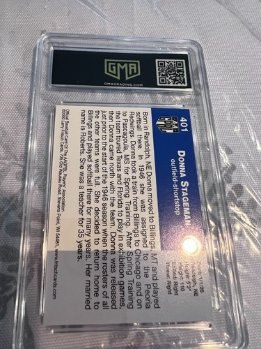 DONNA STAGEMAN PEORIA 2000 FRITSCH A-A GPBL # 401 GRADED 9 L@@@K - Picture 2 of 2