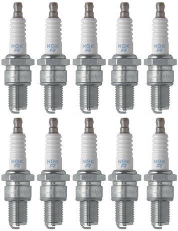 Set of 10 NGK Standard Spark Plugs Yamaha VENTURE VT600 1997 Engine 600cc