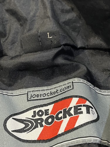 Joe Rocket Jacket Men's Large Black Motorcycle Jacket Liner  Biker Casual - Picture 8 of 13