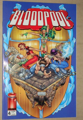 Lotto 6 fumetti Image Comics Bloodpool FN #1-4 - Foto 6 di 6