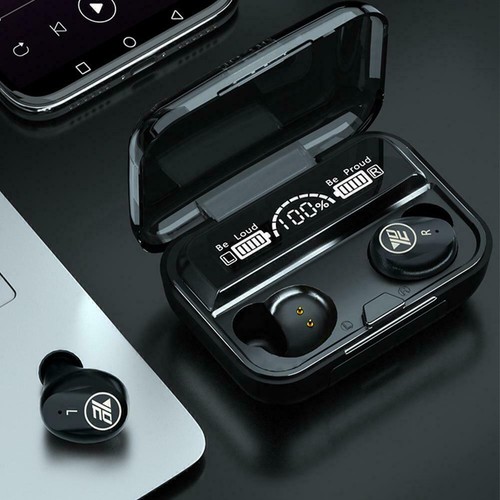 M16 Earbuds Headset LED Display IPX7 Waterproof Sport Earphones for bluetooth - Zdjęcie 11 z 14