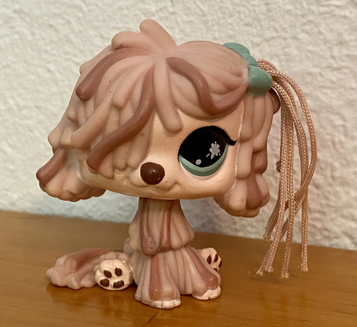 LPS MOP DOG KOMONDOR 830 SHEEP DOG ACCESSORIES LOT LITTLEST PET SHOP HAIR