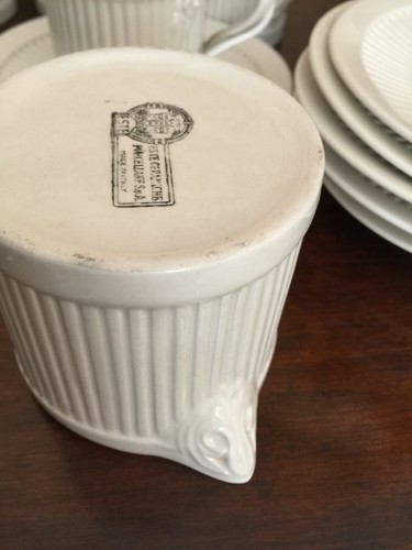 SERVIZIO DA TE' MARCHIATO ESTE CERAMICHE E PORCELLANE 21 PZ - Picture 12 of 12