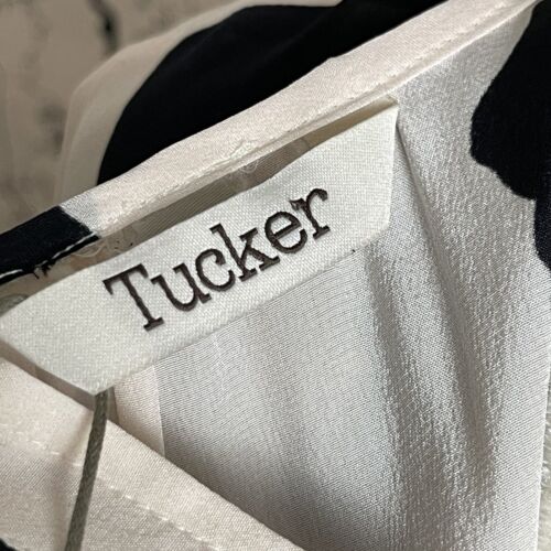 Neu mit Etikett Tucker Lola Seide Crepe de Chine Etuikleid Frühling Duschen Blumen Gr. M $ 350 - Bild 8 von 11