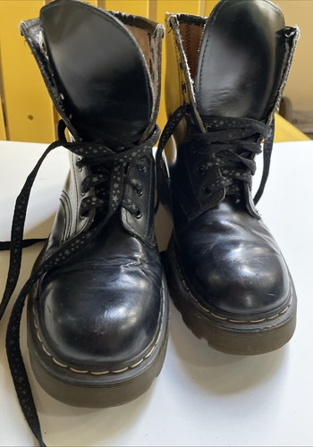 Dr. Marten Stil Cathy Jean Leder hergestellt in Spanien schwarz Stiefel Damengröße 7-7,5 US 5 UK - Bild 6 von 17