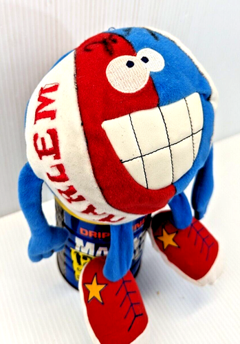 Vintage Harlem Globetrotters Signed 1990s Plush Bean Basketball 10" - 4 Names - Picture 3 of 12