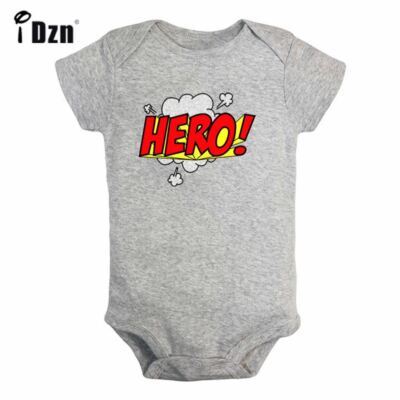 American Memorial Day Newborn Baby Romper Bodysuit Long Sleeve Clothes Outfits