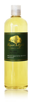16oz Premium Plum Kernel Oil Pure Organic Cold Pressed Skin Hair Nail Body Care