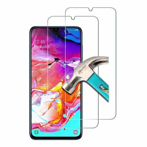 Paquete de 5 protectores de pantalla de vidrio templado transparente premium para Samsung Galaxy A12 - Imagen 5 de 12