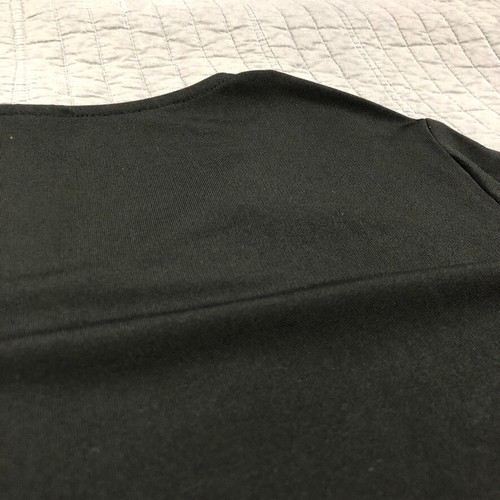 Mimi Essentials Maternity Shirt Women Large Black 3/4 Sleeve Jersey Pullover Tee - Picture 14 of 24