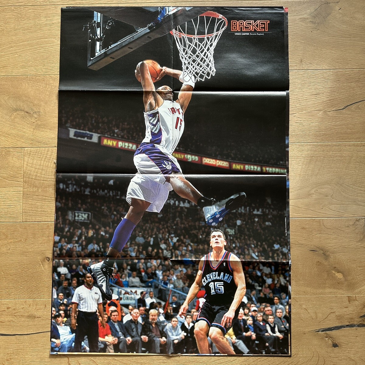 Vince Carter Van Exel Poster Vintage NBA Jersey Air Jordan Kobe Basketball  237