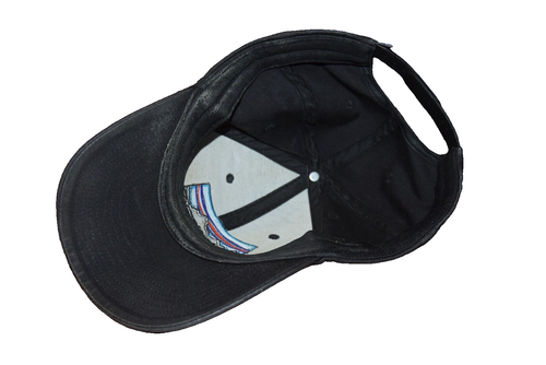 Patagonia Hat Black Embroidered Logo Snap Back Adjustable - Picture 2 of 4