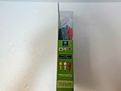 HORI AV Cable GameCube Nintendo 64 N64 SNES Japan Box - Afbeelding 4 van 6