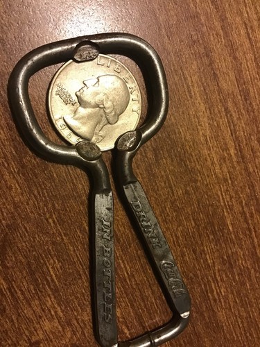VINTAGE COCA-COLA BOTTEL OPENER , DRINK COKE IN BOTTLES - 第 5/7 張圖片