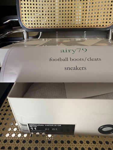 FOOTBALL BOOTS CLEATS NIKE MERCURIAL VAPOR CR7 LIMITED EDITION 100 UNITS US 11 - Picture 3 of 5