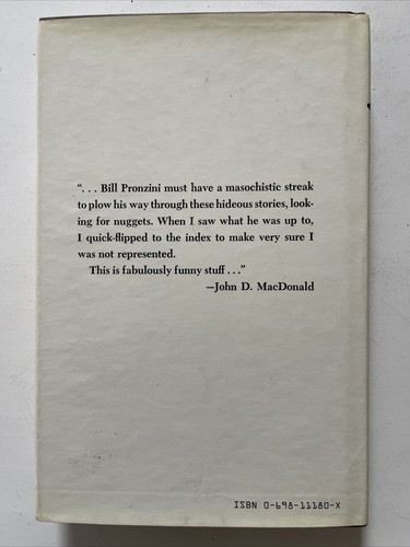 Gun in Cheek Signed By Bill Pronzini 1st Edition First Printing 1982 HC Unread - Picture 2 of 13
