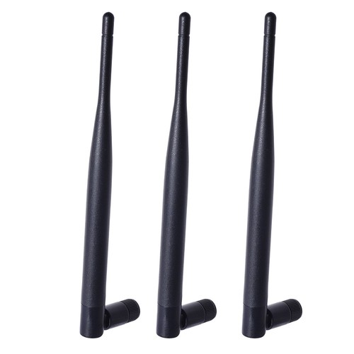 3x 6dBi 2,4GHz 5GHz Podwójna antena WiFi RP-SMA do Netgear R6400-100NAS AC1750 JCG - Zdjęcie 2 z 8