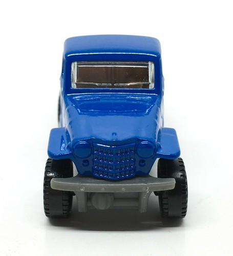 Matchbox Jeep Willy 4x4 2015 Dark Blue Ref# 955 1/64 (3") no Package - Picture 2 of 6