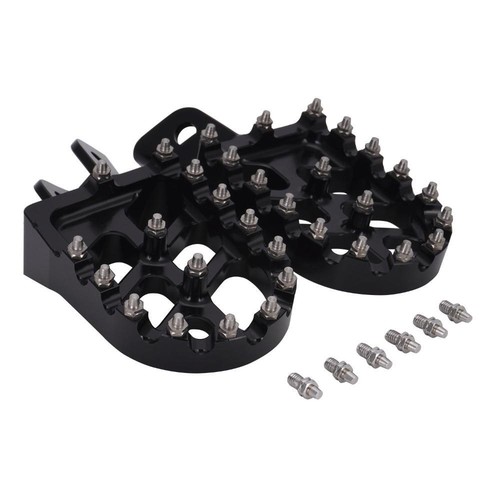 Motorcycle Foot Pegs CNC For KX60 1988-2003 KLX110 2002-2024 KLX110L 2010-2024 - Picture 7 of 15