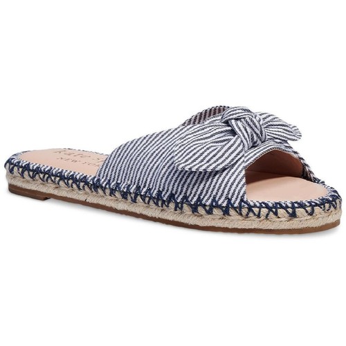 Kate Spade New York Saltie Shore Parchment/Blazer Blue Womens Sandles 8 M - Picture 3 of 4
