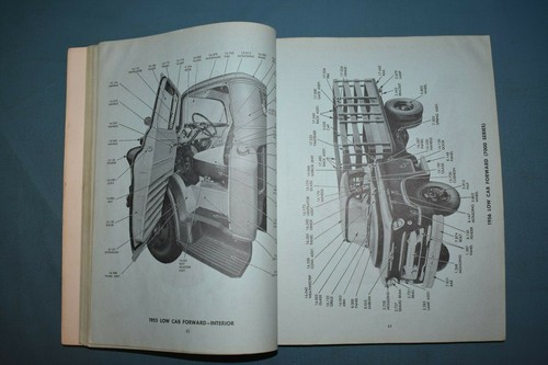 1956 Chevrolet Heavy Duty Truck Parts Catalog Catalogue List Book Manual - Picture 9 of 10