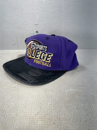 ABC Sports College Football Adjustable Snapback Hat Top Of The World NOS VTG - Picture 7 of 13