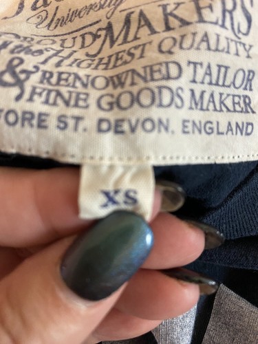 Jack Wills Blue Spell Out Tee Shirt Size XS - Picture 6 of 6