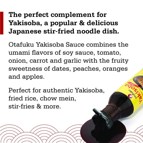 Otafuku Yakisoba Sauce for Japanese Stir Fry Noodles Gluten-Free & Vegan Yaki... - Picture 2 of 9