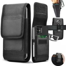For Samsung Galaxy Z Fold 6 5 4 Flip4/3 Nylon Pouch Holster Case With Belt Clip