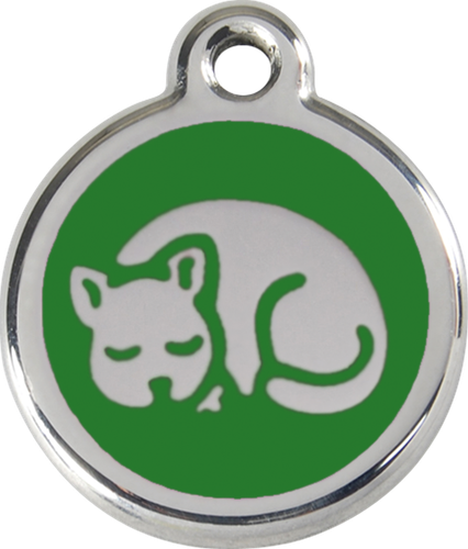 Red Dingo "Kitten" Engraved Pet Dog & Cat ID Tag - Free Engraving - 11 Colours - Picture 25 of 25