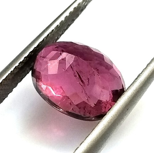 Natural Tourmaline Pink Oval Shape 2.95 Carat Faceted Untreated Loose Gemstone - Picture 3 of 4
