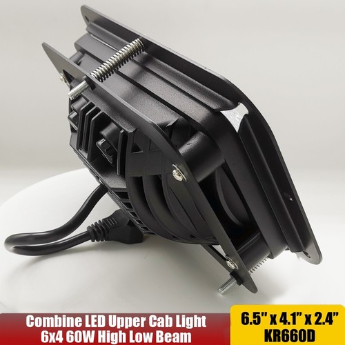 6x4 oberer LED Cab Scheinwerfer Fernlicht für Massey Ferguson Kombination: 8680 x1 Stck. - Bild 10 von 17