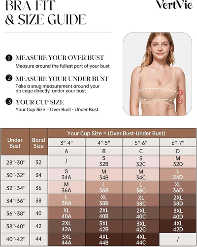 Women'S Seamless Bra Wireless Push up Support Bra Comfort Full Coverage Bra V Ne - Picture 5 of 12