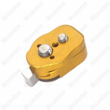 For LCD Monitor Magic Arm LED Light,Quick Release Plate 3/8 Screw M3 LocatingPin