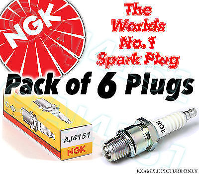 6x NEW NGK Replacement SPARK PLUGS - Part No. BKR5EKU Stock No. 3964 6pk - Picture 1 of 1