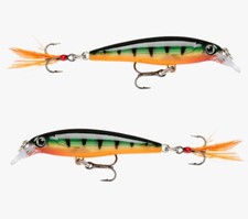 2x - Rapala XRAP XR 6 - Perch - Slashbait Jerk Suspending Lure NEW    H16