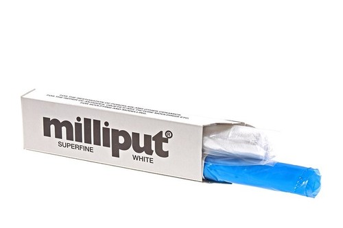 Milliput Superfine Bianco 2 Parte Epossidica Mastice 2 Bastone 113g Confezione - Bild 2 von 3