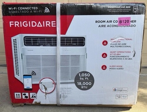 Frigidaire 18,000 DOE BTU 230VOLT Window Air Conditioner with Remote and Wi-Fi