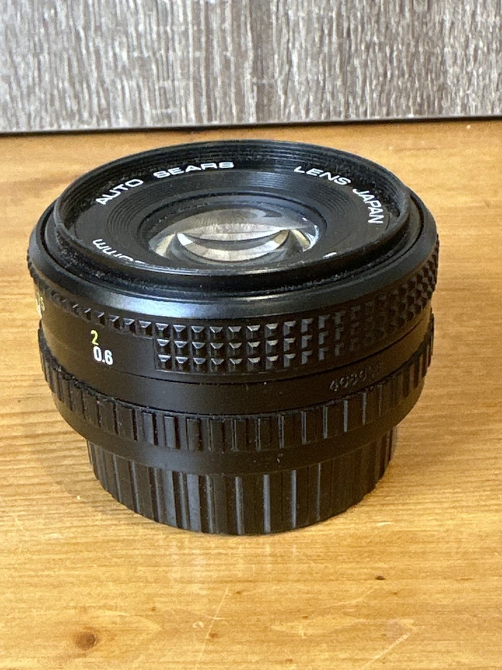 Auto Sears 50mm f2.0 Prime Lens Japan Manual Focus 52mm SLR Film Camera - Image 3 of 4