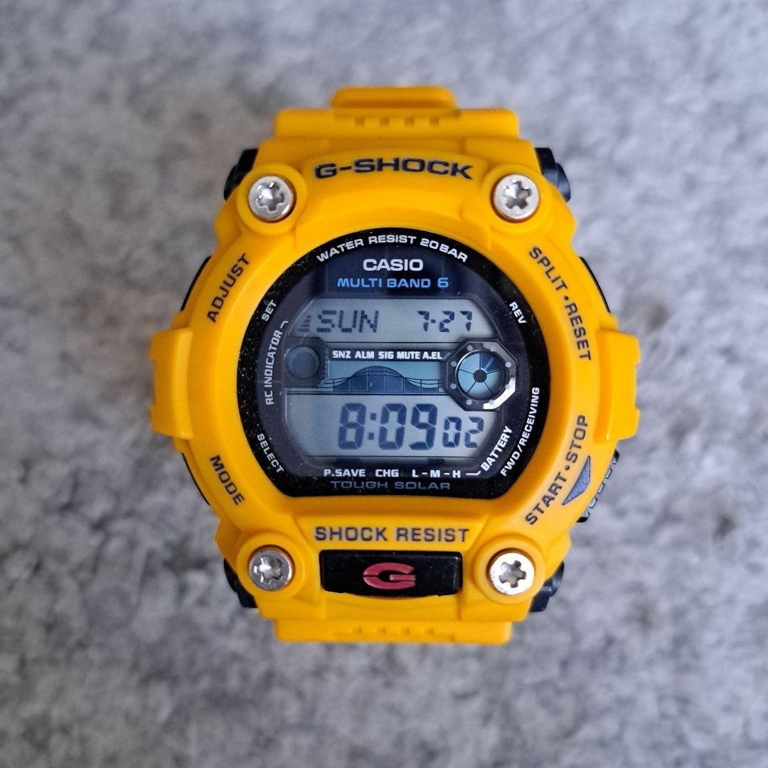 【レアカラー】G-SHOCK GW-7900CD イエロー 腕時計 極美品 希少 G-SHOCK GW-7900CD 電波ソーラー イエロー - メルカリ