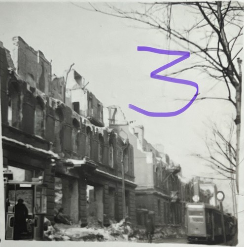 y) German ww2 4 X Warschau Wsrsaw Ghetto Photo album Polizei Batalion 181 - Picture 4 of 5