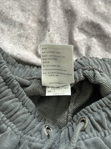 ACME DE LA VIE ADLV Baggy Relaxed Cargo Sweatpants - Picture 12 of 14