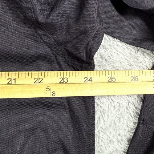 Bernini Signature Mens 16/41 Long Sleeve Button Shirt Made in Italy Black - Picture 5 of 7