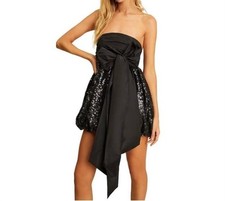 Loveshackfancy Niko Dress Black