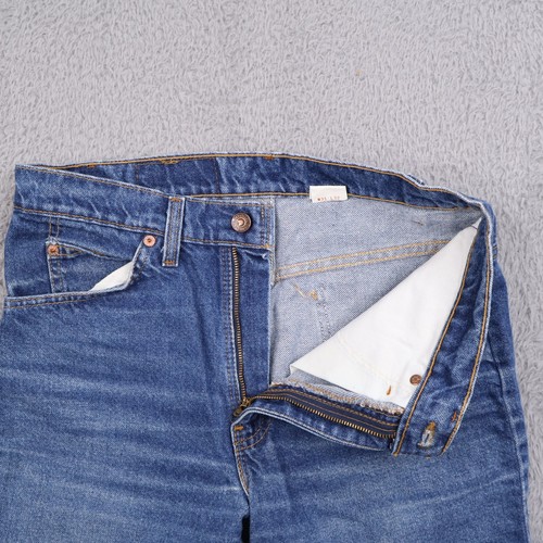 Vintage 90s Levis 517 Orange Tab Jeans Herren 31x32 Blau USA Baumwolle - Bild 3 von 20