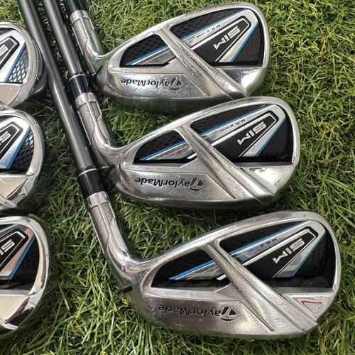Very Popular Taylormade Simmax Men'S Irons 6 Pieces Carbon R Right - Picture 4 of 16
